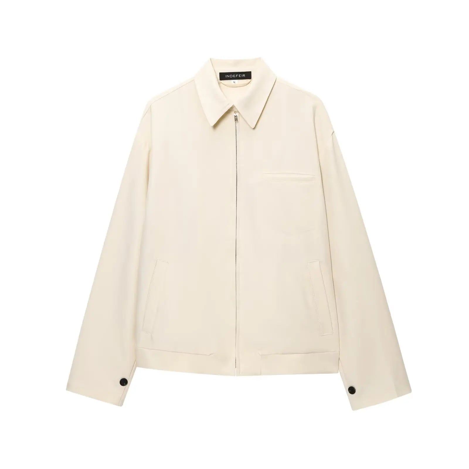 HH Autumn Bomber Jacket For Women Fashion High Street Long Sleeve Zipper Coat Casual Loose Elegant Solid Female Outerwear