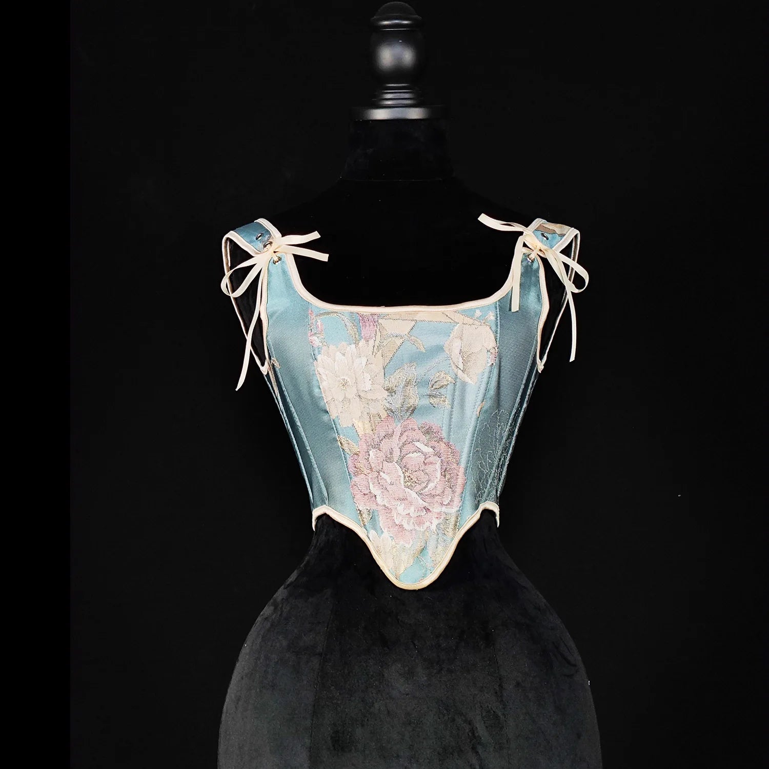 2025 Spring and Summer Newest Simple Vest Style Corset Tops for Ladies Underwear with Peony Pavilion Printed Corset