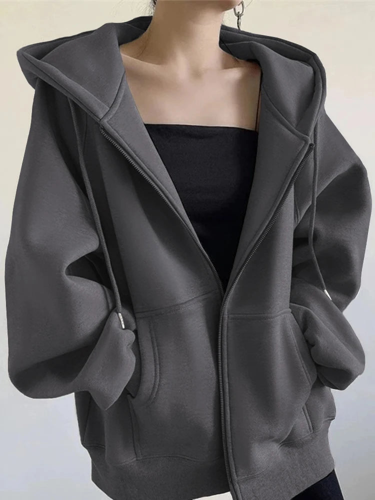 Maillard sweater jacket women's spring and autumn new popular autumn and winter velvet thickened American retro baseball jersey