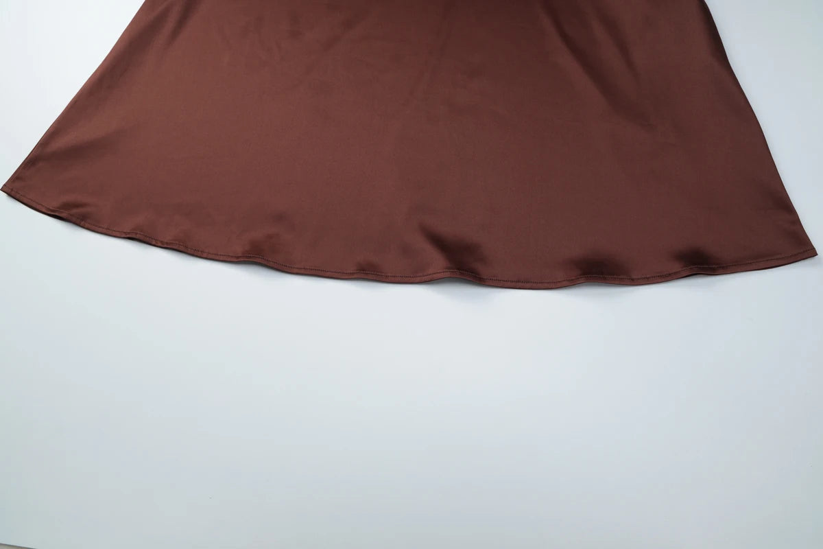 Dulzura Summer Latest Fashion Swinging Collar Backless Lace Up Slim Long Dress Women'S Sexy Elegant Dress Party Club Prom Outfit