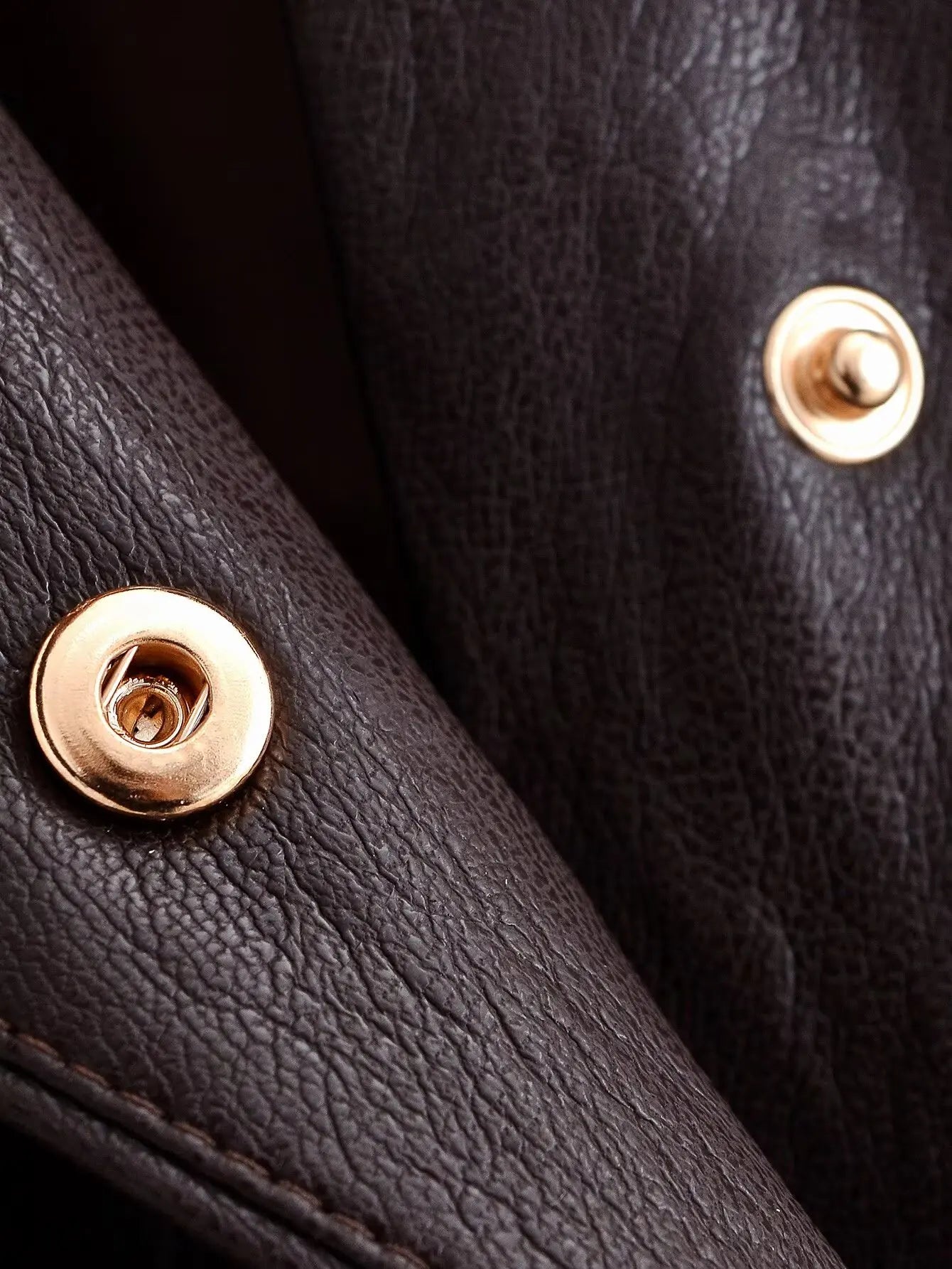 Women Fashion Elegant Faux Leather Jacket Fall Winter High Street Casual With Belted Solid Coat Female Long Sleeve Loose Outwear