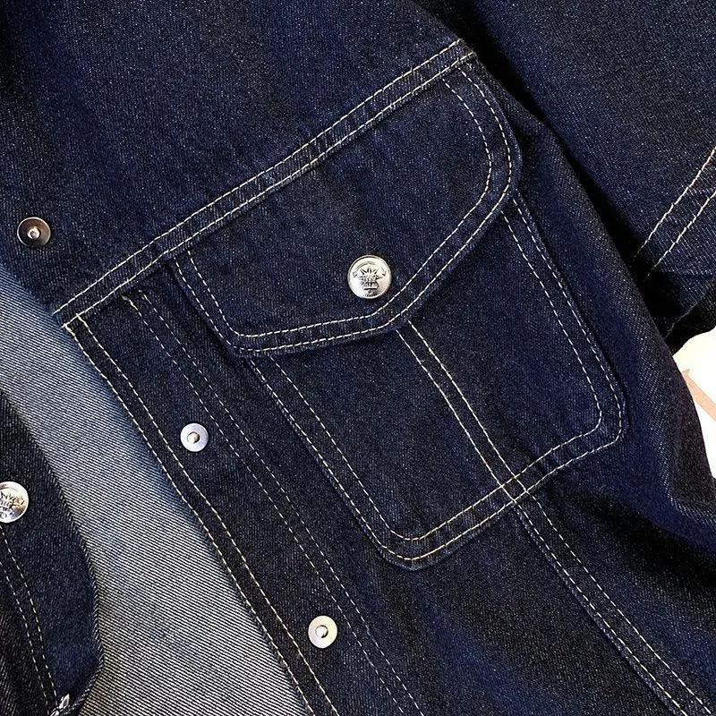 Women's Denim Jackets Streetwear Short Sleeve Summer Jean Jacket Outwear Ropa Mujer Fashion Retro Vintage Coat Cropped Tops