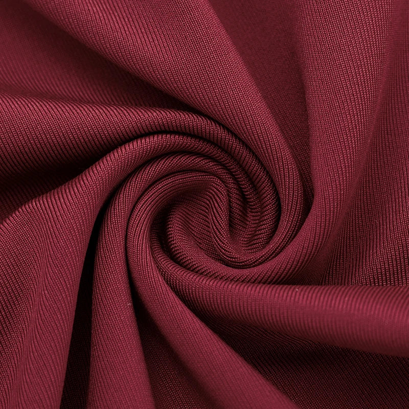 CUTENOVA Women'S Fall/Winter New Arrival Solid Color Elegant Fitted Asymmetrical Neckline Pleated Long Dress Chic Party Dress