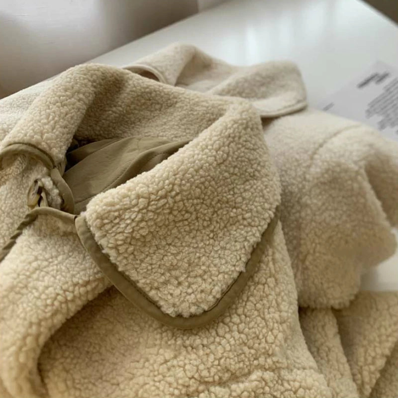 Winter Jackets Women Coats Baggy Reversible Clothes Thicken Warm Simply Pure Mujer Chaqueta Korean Fashion Girlish Youth Preppy