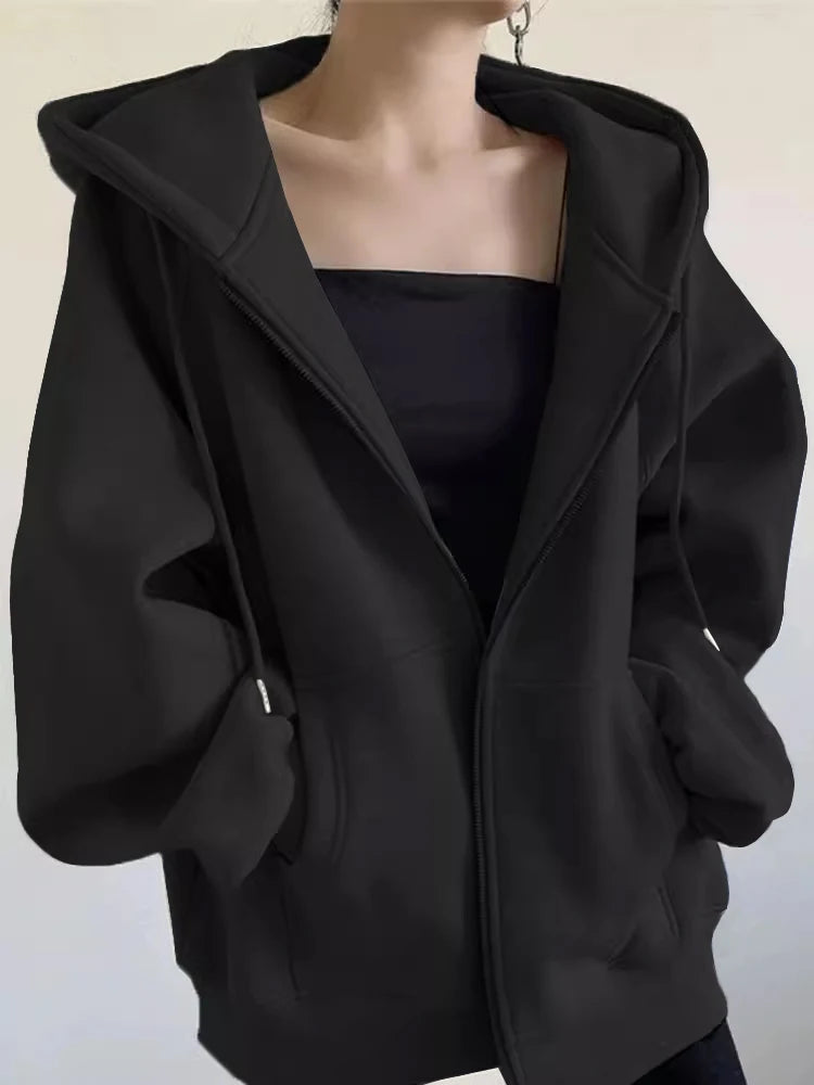 Maillard sweater jacket women's spring and autumn new popular autumn and winter velvet thickened American retro baseball jersey